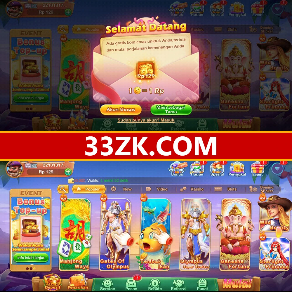 33ZK Masuk